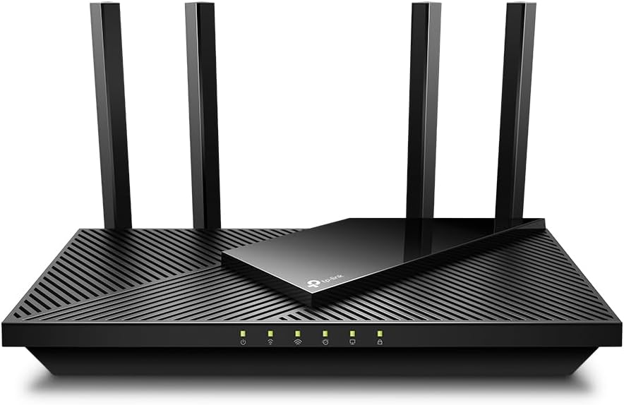 TP-Link AX1800 WiFi 6 Router (Archer AX21) – Dual Band Wireless Internet, Gigabit, Easy Mesh, Works with Alexa - A Certified for Humans Device, Free Expert Support