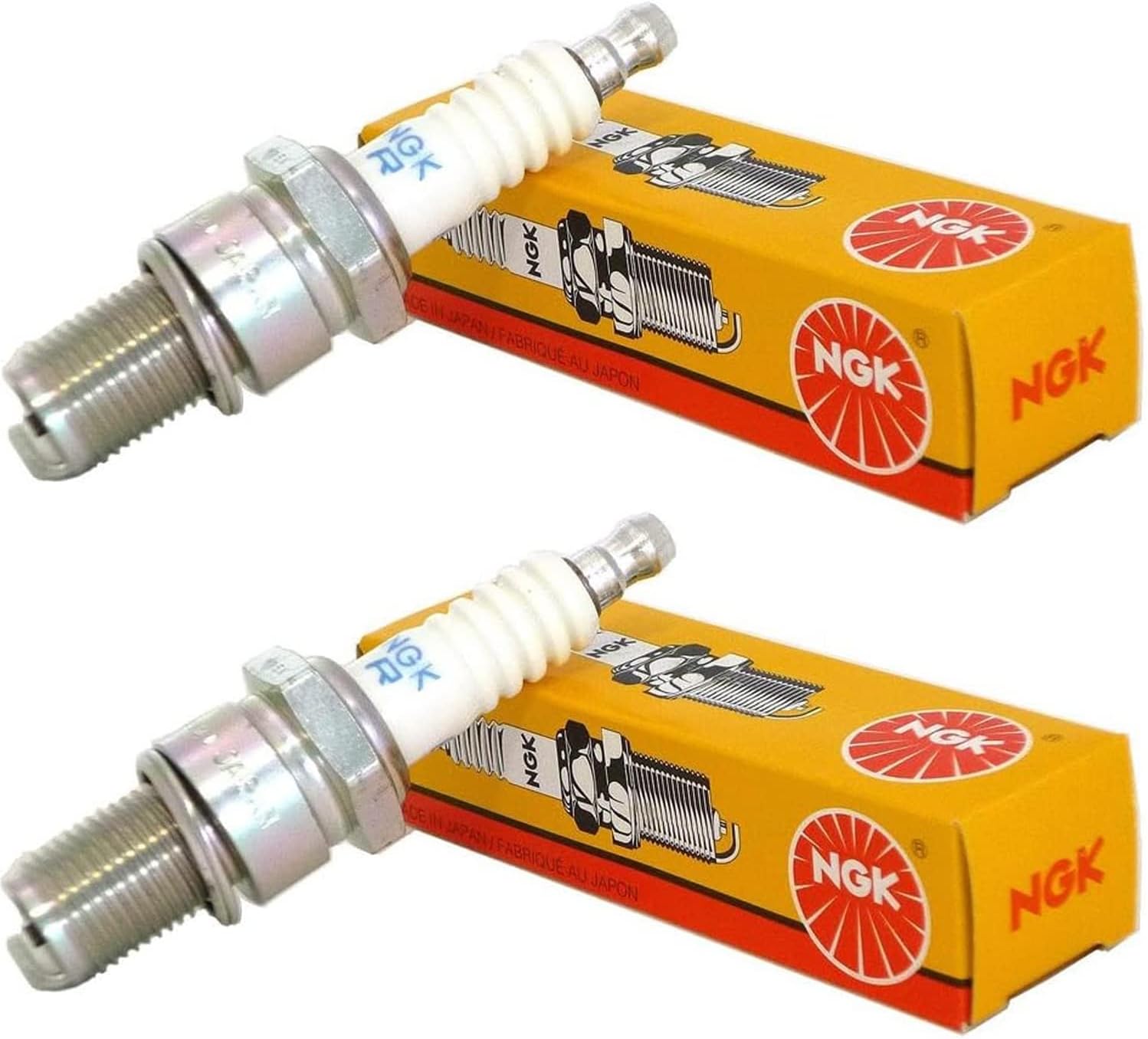 NGK 6578 Spark Plugs (BPR4ES) - Pack of 2, Copper